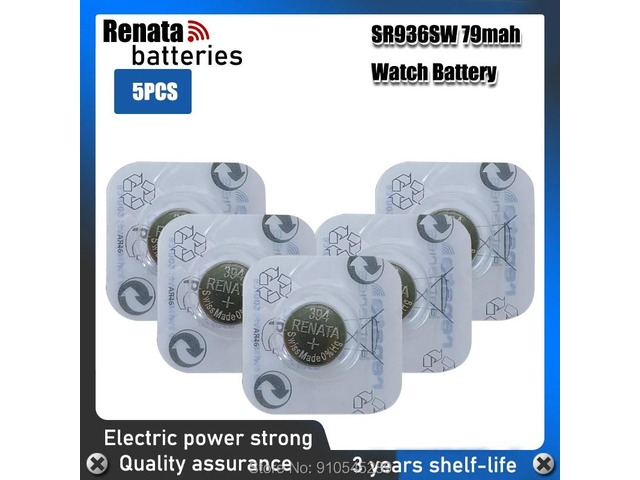 5pcs/lot Renata 394 SR936SW AG9 Button batteries Watch & Clock repair tool Wholesale Cheap Repair Tools