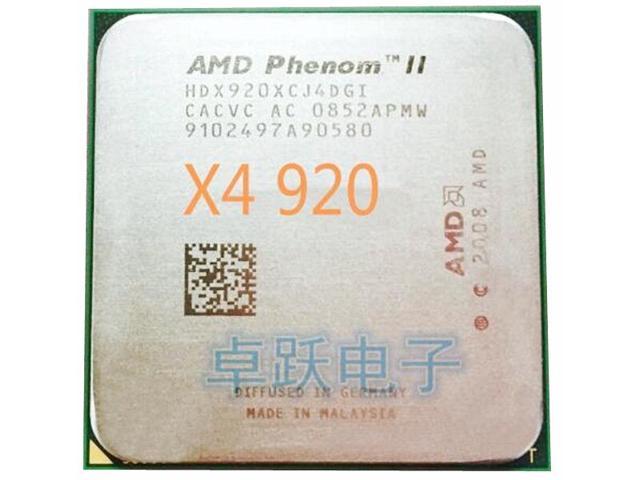 AMD Phenom II X4 920 2.8 GHz Quad-Core CPU Processor Socket AM2+
