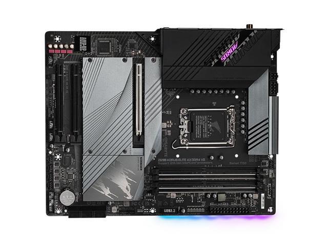 GIGABYTE Z690 AORUS ELITE AX DDR4 V2 LGA 1700 Intel Z690 ATX Motherboard with DDR4, Quad M.2, PCIe 5.0, USB 3.2 Gen2X2 Type-C, 2.5GbE LAN,...
