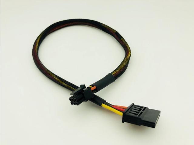 SATA to 6Pin Interface Adapter Converter Cable HDD SSD Power Cable for Dell Vostro 3668 3667 3650 SATA Hard Disk Power