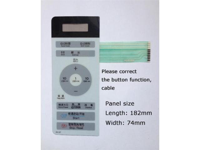 1Pcs Membrane Switch Control Touch Button for LG Microwave Panel MG-5018MW MG-5018MV MG-5018MWR Microwave Oven Accessories photo