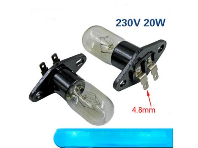2PCS /lot Microwave Oven Refrigerator bulb spare repair parts accessories 230V 20W Lamp replacement for lg galanz midea Samsung photo