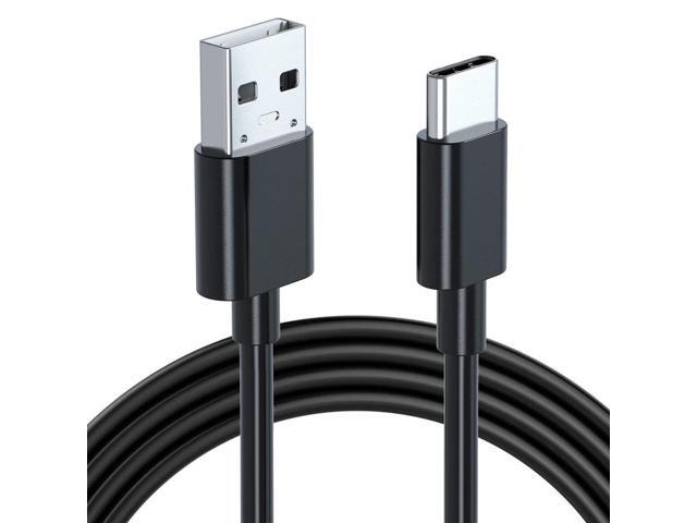 10FT USB-C Type C Charge Cable Cord Wire for Xbox Series X Core and Playstation 5 PS5 DualSense Wireless Controllers (Black)