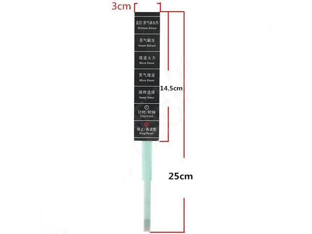 1Pcs Microwave oven panel switch For Panasonic NN-CS597S NN-CS591S NN-CS596A touchpad Toggle the membrane switch button switch photo