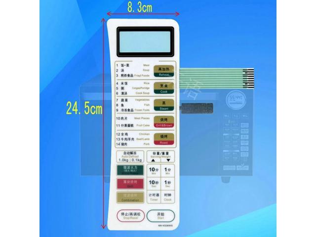 1Pcs Microwave oven panel Touch button For Panasonic NN-K536WS film switch photo
