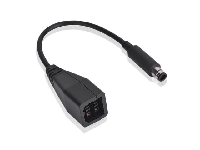Adapter Power Supply Converter Transfer Cable Cord for Xbox 360 to Xbox 360E,Stable Game Console Power Supply Adapter Converter