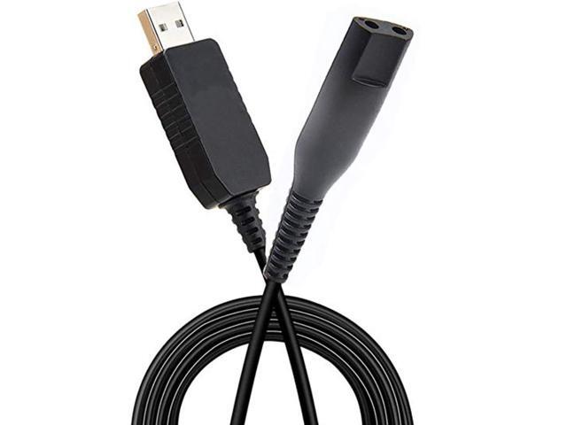 12V USB Charger Cable Power Cord for Braun Shaver Series 1 2 3 4 5 7 8 9