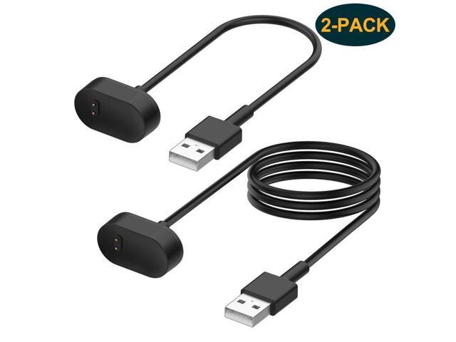 2 Pack Charger Cable for Fitbit Inspire and Inspire HR Smartwatch, Replacement USB Charging Cord Accessories for Fitbit Inspire