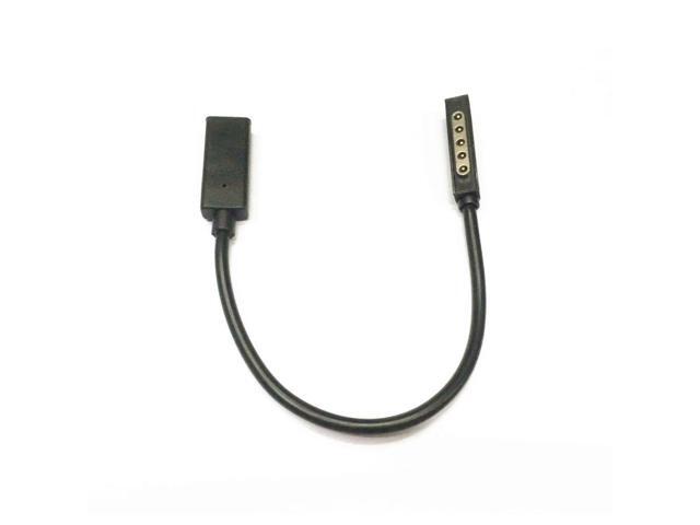 USB C Type C Female To Surface Pro/RT Power Supply Charger Adapter Charging Cable Cord for Microsoft Surface Pro 1/2/Surface RT