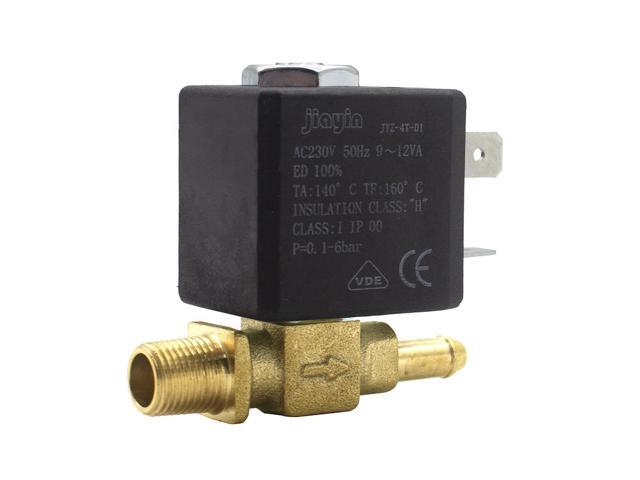 Jiayin JYZ-4T AC 230V G1/8' 2/2 Way Water Gas Steam Electromagnetic Solenoid Valve for Electric iron / Small Appliances photo