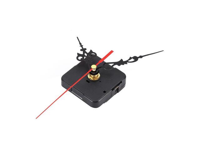 Black DIY Mechanism Quartz Clock Movement Parts Replacement Repair Tools Set Kits DIY Wall Clock Movement Mechanism Parts