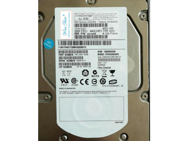 For 44X2451 5416 4202 44X2450 450G 15K FC DS4700 DS5020