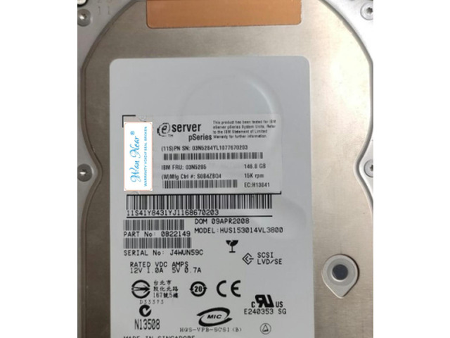 For 3279 146G 15K SCSI 03N5285 03N6350 03N6352 03N5288