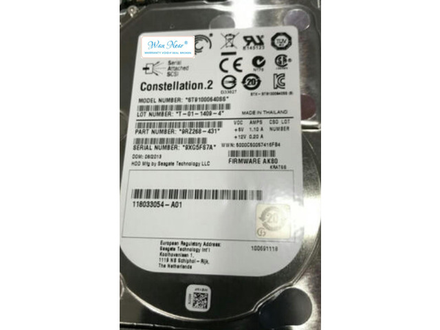 For 1TB V4-2S07-010 005050606 7.2K 2.5' SAS VNX5200 VNX5400