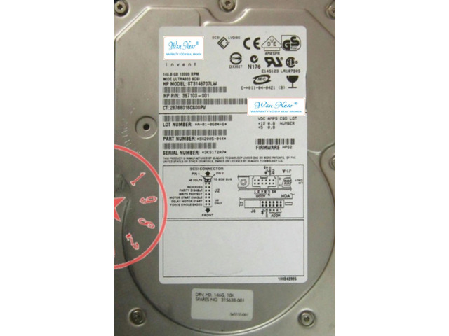 For 146G 10K SCSI 68-pin ST3146707LW 367103-002 403208-001