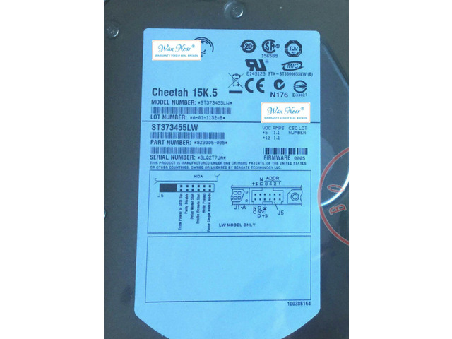 For Cheetah 15K.5 73.4 GB,Internal,15000 RPM,3.5' ST373455LW
