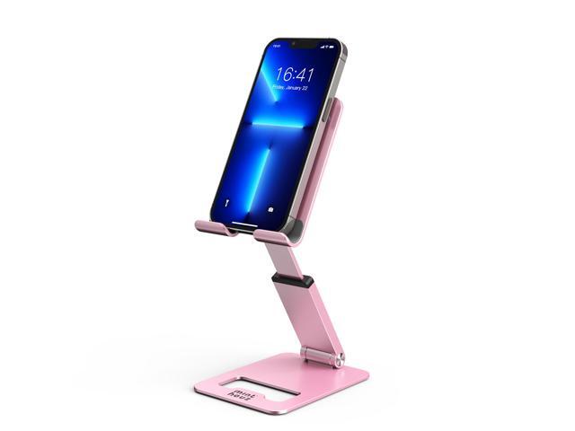 Adjustable Cell Phone Stand, Minthouz Aluminum Desktop Phone Holder Dock Compatible with iPhone 11 Pro Max Xs XR 8 Plus 7 6, Samsung Galaxy, Google...