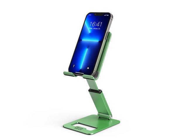 Adjustable Cell Phone Stand, Minthouz Aluminum Desktop Phone Holder Dock Compatible with iPhone 11 Pro Max Xs XR 8 Plus 7 6, Samsung Galaxy, Google...
