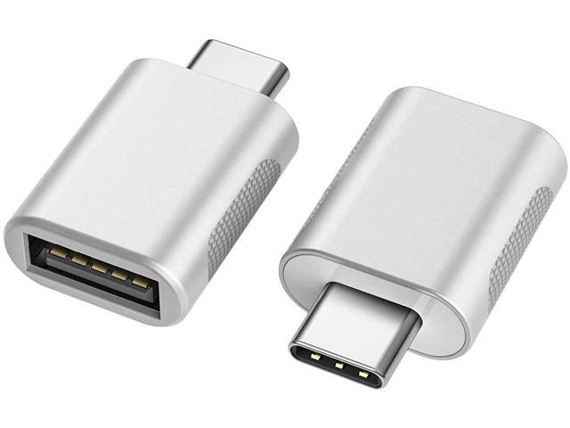 nonda usb c to usb adapter(2 pack),usb-c to usb 3.0 adapter,usb type-c to usb,thunderbolt 3 to usb female adapter otg for macbook pro 2019,macbook...