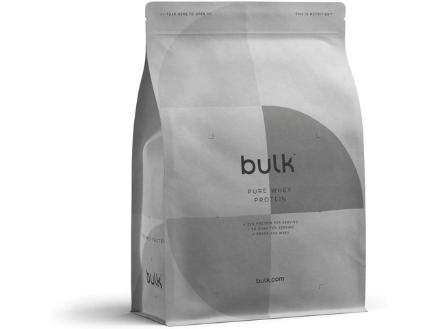 Bulk Powders Pure Whey Protein Powder Shake, Chocolate, 1 Kg