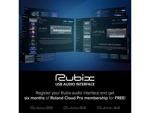 roland rubix 22 usb audio interface 2 in/2 out rubix22