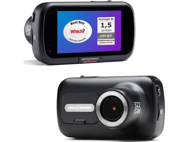 Nextbase - Full HD 322GW Dash Cam with GPS, WiFi, Bluetooth, Parking Mode & 2.5” Touchscreen - Black - image 6