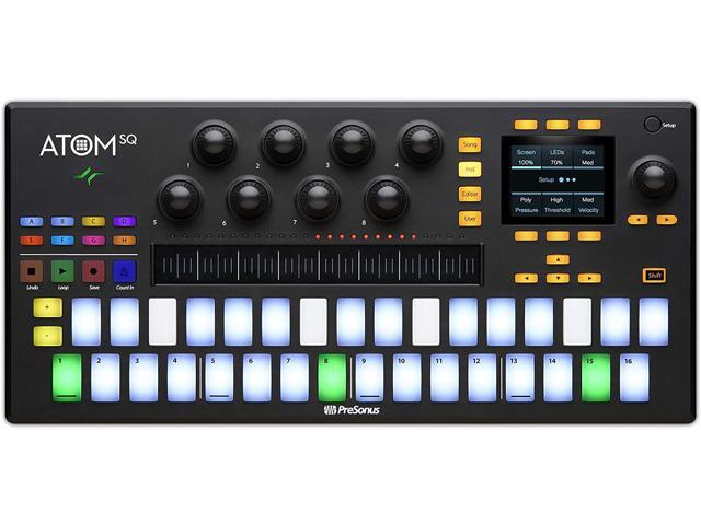 PreSonus Atom SQ Hybrid MIDI Keyboard/Pad Performance and Production Controller
