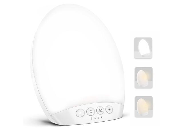 Light Therapy Lamp, SMY Lighting Unique Design UV-Free 10000 Lux LED Therapy Light, Timer Function, Bright White/Natural/Warm Lights, Adjustable...