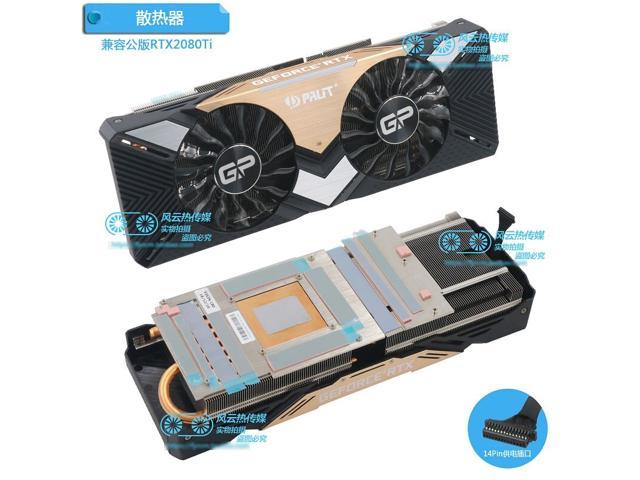 New for PALiT RTX2080Ti GAMING PRO DUAL 11G Graphics card cooler