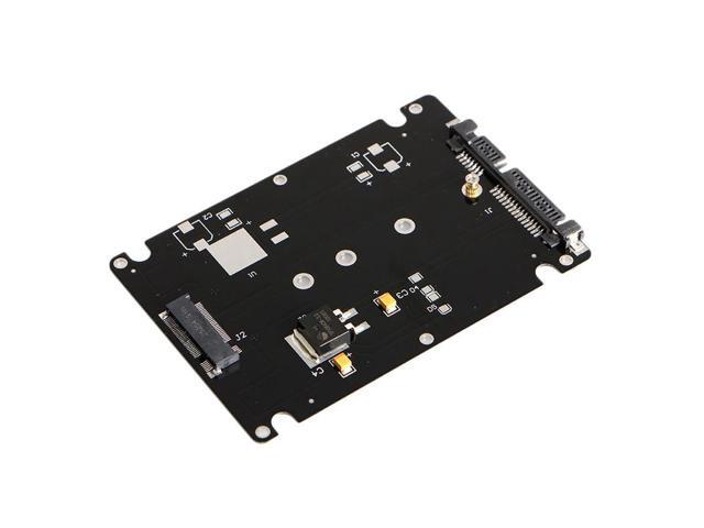 B+M Key Socket 2 M.2 NGFF (SATA) SSD to 2.5 SATA Adapter Card with Case New