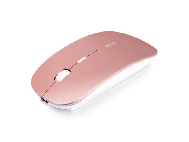 Wireless Rechargeable Silent Mute Mouse Soft Slim Gaming Mice for PC Computer Desktop Notebook Ofice