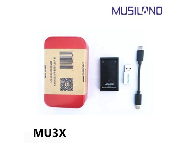 Musiland MU3X decoder 4.4 balance 3.5 single-ended dual-chip mobile phone computer sound card HIFI decoding headphone amplifier