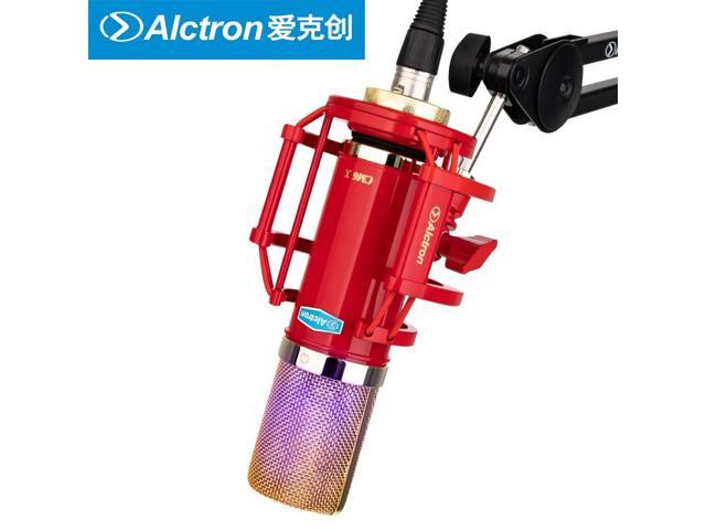 est China Red Alctron CM6 X large diaphragm condenser microphone professional studio computer live broadcast recording mic