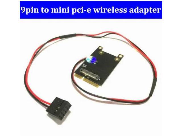 Dupont 9pin to MINI PCI-E wireless wifi adapter card with 40cm line wireless card BCM943602CDP BCM94331CSAX to MINIpci-e adapte