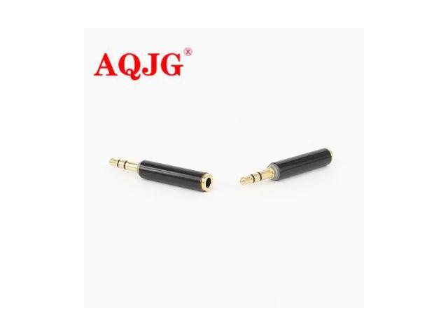 Copper 3.5mm3 revolution 4 female mobile phone headset adapter 3.5 male to female audio extension adapter 10pcs