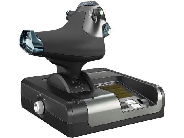 Logitech G Saitek X52 Pro Flight Control System for PC - Black