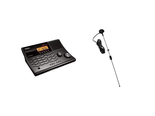 BC365CRS 500 Channel Scanner and Alarm Clock & Tram 1089-BNC Scanner Mini-Magnet Antenna VHFUHF800MHz-1, 300MHz with BNC-Male Connector