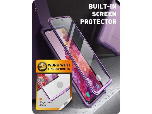 i-Blason Ares Series Designed for Samsung Galaxy S20 FE 5G Case (2020 Release), Dual Layer Rugged Clear Bumper Case with Built-in Screen Protector...