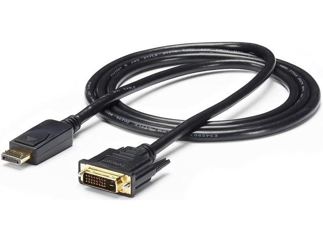 DisplayPort to DVI Cable 6 ft / 2m Passive 1080p DP to DVI Cable DisplayPort Adapter Cable