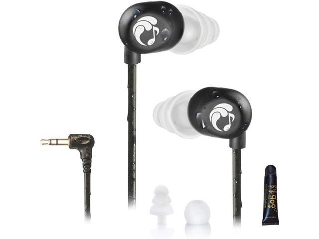 Swimbuds Flip Waterproof Short-Cord Headphones (Upgraded Cord)