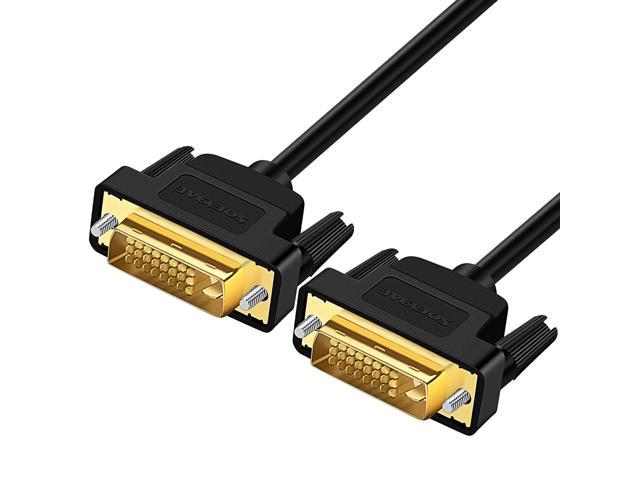 SOEYBAE DVI to DVI Cable 1M DVI-D 24+1 Cable Male to Male Digital Video Monitor Cable, Support 1920x1200,for Gaming, DVD, HDTV and Projector photo