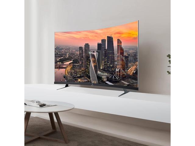 Universal TV Stand Table Top for 27 to 85 Inch LED LCD Flat Screen TV, Height Adjustable Leg Stand Holds up to 110lbs, VESA up to 1000x800mm (ML2785)