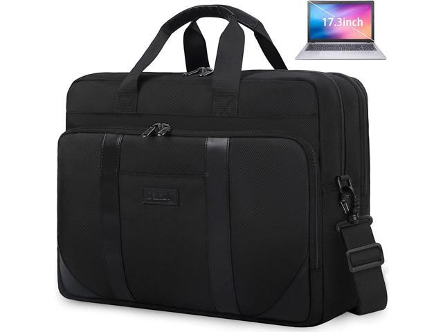 17-17.3 inch Laptop Bag Large Briefcases for men Travel Laptop Case Shoulder Bag Durable Carrying Case Waterproof Computer Messenger Bag for Business