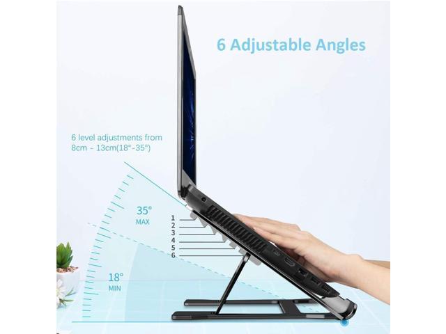 Adjustable Drawing Tablet Stand Drawing Pen Display Aluminum Ventilated Stand Holder for Wacom One, Cintiq 13/16, XP-Pen Artist 12/13.3/15.6 and...