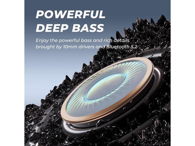 N18 Neckband Bluetooth Earbuds, Wireless Bluetooth 5.2 Headphones with Microphone, Ultra-Lightweight Comfort, IPX7 Waterproof, Deep Bass Strong...