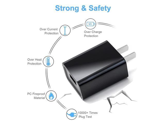 Micro USB Fast Wall Charger Charging Cable Cord fit for Lg flip Phone, Orbic Journey V, Orbic Slim, CAT S60 S41 S42,Tandem Diabetes Care, Freestyle...