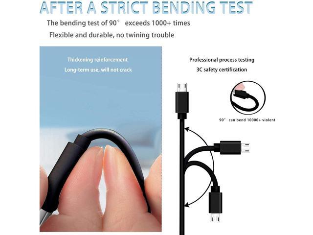 Micro USB Fast Wall Charger Charging Cable Cord fit for Lg flip Phone, Orbic Journey V, Orbic Slim, CAT S60 S41 S42,Tandem Diabetes Care, Freestyle...
