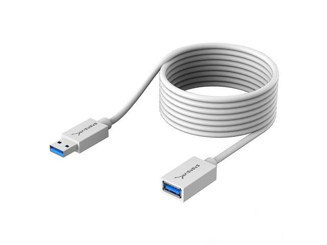 S USB Extension Cable 10 Ft, USB 3.0 Type A Male to Female Extender Cord, Fast Data syncing & Transfer UP to 5 Gbps for Xbox, Playstation,... S USB Extension Cable 10 Ft, USB 3.0 Type A Male to Female Extender Cord, Fast Data syncing & Transfer UP to 5 Gbps for Xbox, Playstation,...