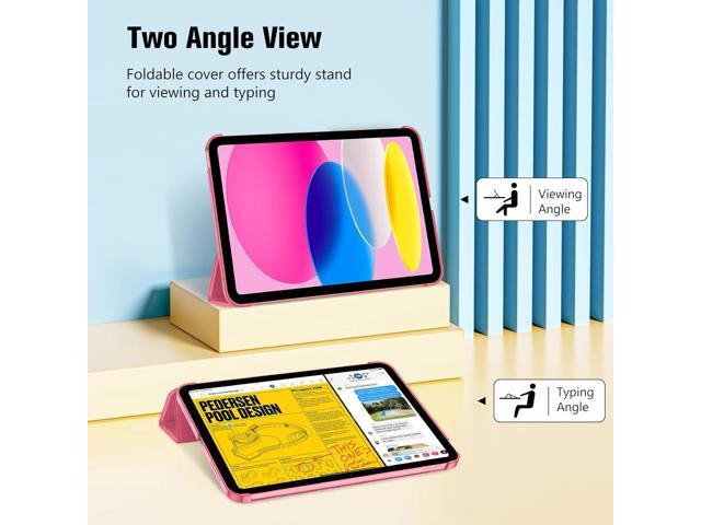 ProCase for iPad (A16) 11th Generation 11 Inch 2025/ iPad 10th Generation 10.9 Inch 2022 Case, Slim Smart Cover with Translucent Hard Shell Back,...