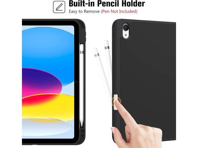 ProCase for iPad (A16) 11th Generation 11 Inch 2025/ iPad 10th Generation 10.9 Inch 2022 Case with Pencil Holder, Hybrid Cover with Soft TPU Back,...